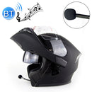 Soman 955 Skyeye Motorcycle Full / Open Face Bluetooth Helmet Headset Full Face, Supports Answer / Hang Up Calls(Matte Black)