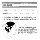 Soman SM-960 Motorcycle Electromobile Full Face Helmet Double Lens Protective Helmet(Golden Eight Immortals with Gold Lens)