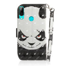 3D Painting Pattern Coloured Drawing Horizontal Flip Leather Case with Holder & Card Slots & Wallet For Huawei P Smart (2019) / Honor 10 Lite(Angry Bear)