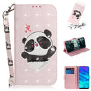 3D Painting Pattern Coloured Drawing Horizontal Flip Leather Case with Holder & Card Slots & Wallet For Huawei P Smart (2019) / Honor 10 Lite(Love Bear)