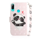 3D Painting Pattern Coloured Drawing Horizontal Flip Leather Case with Holder & Card Slots & Wallet For Huawei P Smart (2019) / Honor 10 Lite(Love Bear)