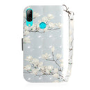 3D Painting Pattern Coloured Drawing Horizontal Flip Leather Case with Holder & Card Slots & Wallet For Huawei P Smart (2019) / Honor 10 Lite(Mognolia)