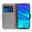 3D Painting Pattern Coloured Drawing Horizontal Flip Leather Case with Holder & Card Slots & Wallet For Huawei P Smart (2019) / Honor 10 Lite(Cute Cat)
