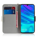 3D Painting Pattern Coloured Drawing Horizontal Flip Leather Case with Holder & Card Slots & Wallet For Huawei P Smart (2019) / Honor 10 Lite(Watercolor Flower)