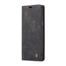 CaseMe-013 Multifunctional Retro Frosted Horizontal Flip Leather Case with Card Slot & Holder & Wallet for Galaxy S9 Plus(Black)