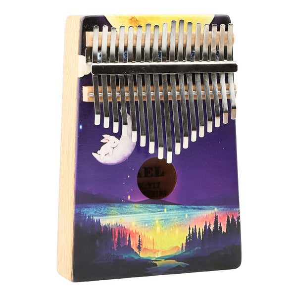 Thumb Piano Kalimba 17-tone Finger Piano Beginners Entry Portable Musical Instrument Kalimba Finger Piano(YC-01)