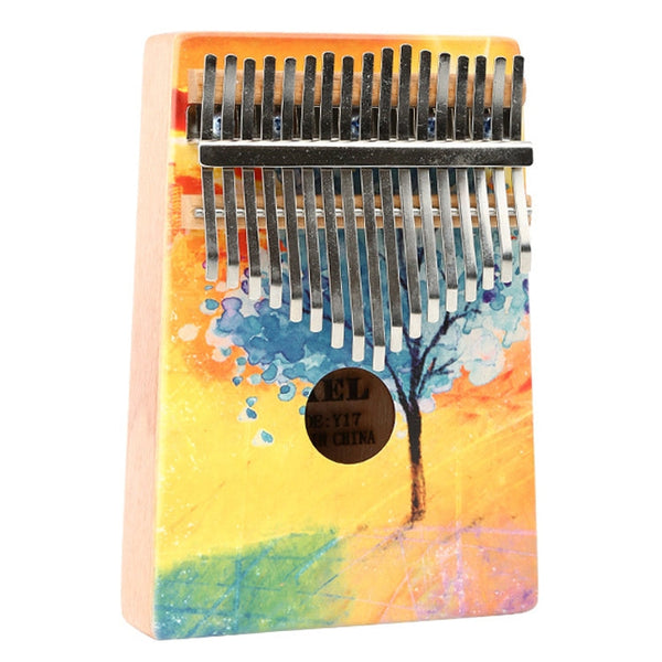 Thumb Piano Kalimba 17-tone Finger Piano Beginners Entry Portable Musical Instrument Kalimba Finger Piano(YC-04)