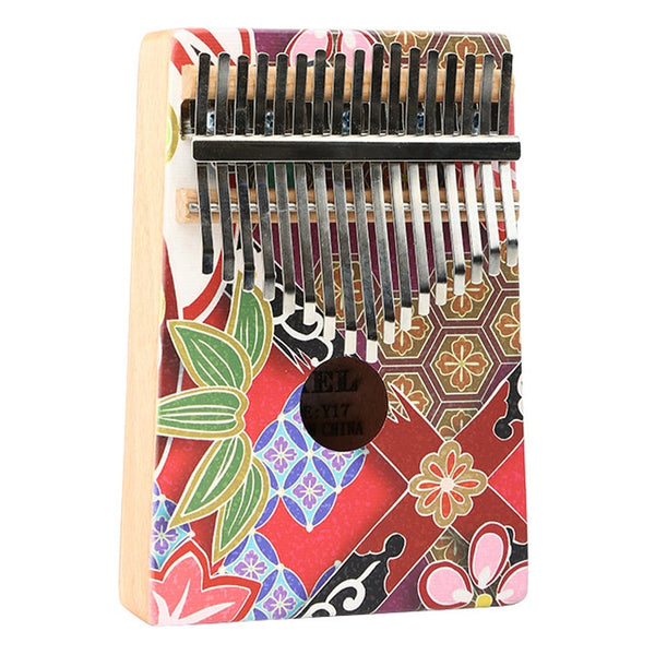 Thumb Piano Kalimba 17-tone Finger Piano Beginners Entry Portable Musical Instrument Kalimba Finger Piano(YC-06)