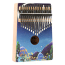 Thumb Piano Kalimba 17-tone Finger Piano Beginners Entry Portable Musical Instrument Kalimba Finger Piano(YC-07)