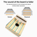 Thumb Piano Kalimba 17-tone Finger Piano Beginners Entry Portable Musical Instrument Kalimba Finger Piano(YC-07)