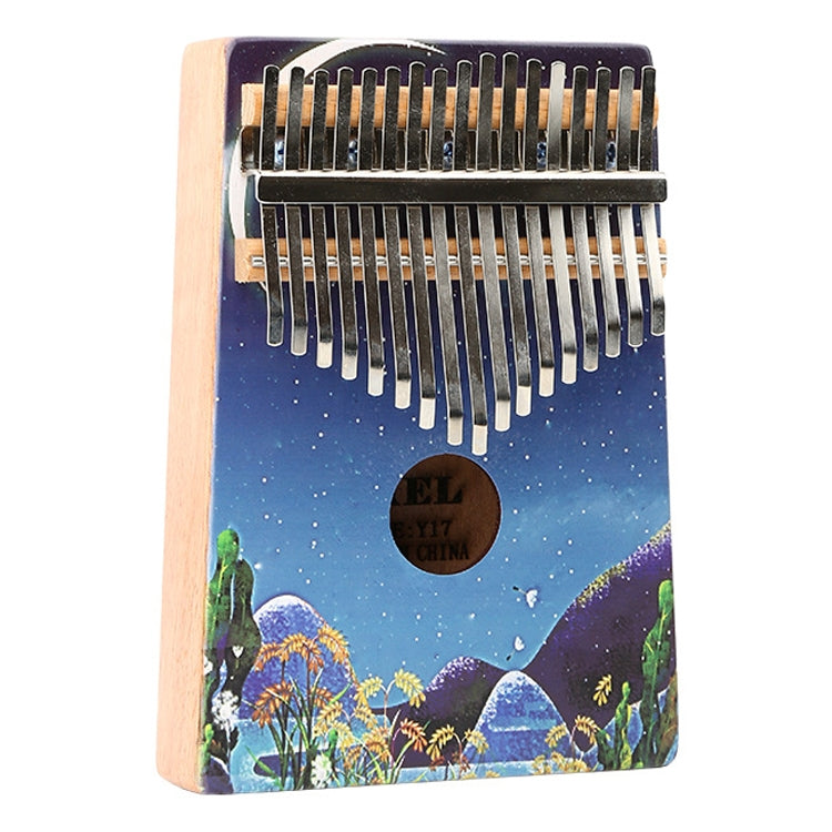 Thumb Piano Kalimba 17-tone Finger Piano Beginners Entry Portable Musical Instrument Kalimba Finger Piano(YC-07)