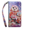 3D Coloured Drawing Pattern Horizontal Flip Leather Case with Holder & Card Slots & Wallet & Lanyard for Google Pixel 3a XL(Coloured Owl)