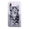 3D Painting Pattern Coloured Drawing Horizontal Flip TPU + PU Leather Case with Holder & Card Slots & Wallet For Huawei Y5 2019(Smile Cat)