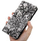 3D Painting Pattern Coloured Drawing Horizontal Flip TPU + PU Leather Case with Holder & Card Slots & Wallet For Huawei Y5 2019(Black Lace)