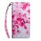 3D Painting Pattern Coloured Drawing Horizontal Flip TPU + PU Leather Case with Holder & Card Slots & Wallet For Huawei Y5 2019(Red FLower)