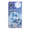 3D Painting Pattern Coloured Drawing Horizontal Flip TPU + PU Leather Case with Holder & Card Slots & Wallet For Huawei Y5 2019(Moon Wolf)