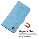 Multifunctional Horizontal Flip Retro Leather Case with Card Slot & Holder for Sony Xperia L3(Sky Blue)
