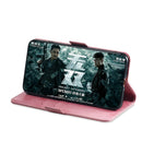 Multifunctional Horizontal Flip Retro Leather Case with Card Slot & Holder for Sony Xperia L3(Pink)