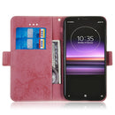 Multifunctional Horizontal Flip Retro Leather Case with Card Slot & Holder for Sony Xperia L3(Pink)