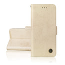 Multifunctional Horizontal Flip Retro Leather Case with Card Slot & Holder for Sony Xperia L3(Gold)