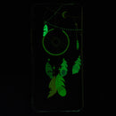 Noctilucent TPU Soft Case for Huawei P Smart Z(Feather bell)