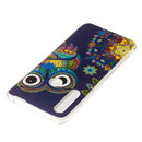 Noctilucent TPU Soft Case for Huawei P Smart Z(Blue-bottomed owl)
