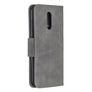 Retro Lambskin Texture Pure Color Horizontal Flip PU Leather Case with Holder & Card Slots & Wallet & Lanyard for Nokia 3.2(Grey)