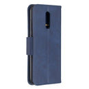 Retro Lambskin Texture Pure Color Horizontal Flip PU Leather Case with Holder & Card Slots & Wallet & Lanyard for Nokia 3.2(Blue)