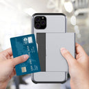 Shockproof Rugged Armor Protective Case with Card Slot for iPhone 11 Pro(Army Green)