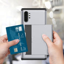 Shockproof Rugged Armor Protective Case with Card Slot for Galaxy Note 10 Pro / Note 10+(Gold)