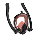 Water Sports Diving Equipment Full Dry Silicone Diving Mask Swimming Glasses for GoPro HERO10 Black / HERO9 Black / HERO8 Black / HERO7 /6 /5 /5 Session /4 Session /4 /3+ /3 /2 /1, Insta360 ONE R, DJI ... nd Other Action Cameras, Size:S/M(Black Red Coral)