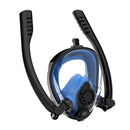 Water Sports Diving Equipment Full Dry Silicone Diving Mask Swimming Glasses for GoPro HERO10 Black / HERO9 Black / HERO8 Black / HERO7 /6 /5 /5 Session /4 Session /4 /3+ /3 /2 /1, Insta360 ONE R, DJI ... on and Other Action Cameras, Size:L/XL(Black Blue)