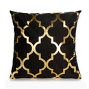 Gold Stamping Pillow Case Sofa Cushion Pillow Holder Home Decorations, No Pillow Core, Size: 45x45cm(GOLD001-3)