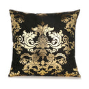 Gold Stamping Pillow Case Sofa Cushion Pillow Holder Home Decorations, No Pillow Core, Size: 45x45cm(GOLD001-6)