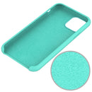 Solid Color Liquid Silicone Shockproof Case For iPhone 11 Pro(Red)
