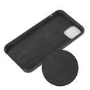 For iPhone 11 Solid Color Liquid Silicone Shockproof Case (Olive Green)