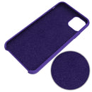 Solid Color Liquid Silicone Shockproof Case For iPhone 11 Pro Max(Army Green)