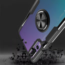 Scratchproof TPU + Acrylic Ring Bracket Protective Case For Huawei P20 Pro(Black)