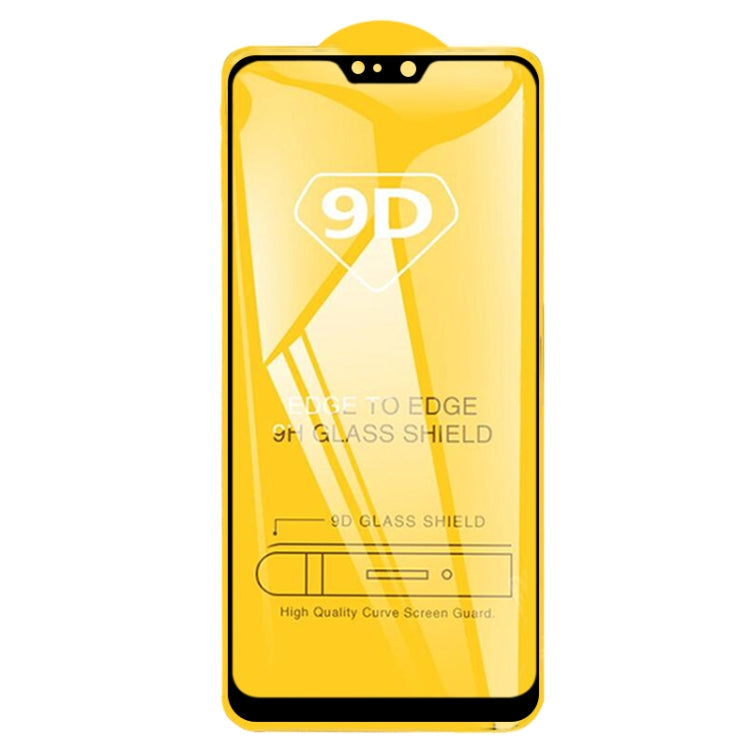 9D Full Glue Full Screen Tempered Glass Film For Asus Zenfone Max Pro (M2) ZB631KL
