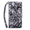 3D Painting Pattern Coloured Drawing Horizontal Flip TPU + PU Leather Case with Holder & Card Slots & Wallet for Huawei Y6 2018 (Black Lace)