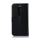 Wind Chime Owl Embossing Pattern Horizontal Flip Leather Case with Holder & Card Slots & Wallet For Nokia 7.1(Black)
