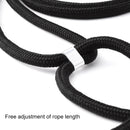 Four-Corner Anti-Fall Transparent TPU Mobile Phone Case With Lanyard for iPhone XR(Red)