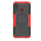 Tire Texture TPU+PC Shockproof Protective Case with Holder for Huawei Nova 3i(Red)
