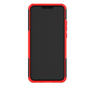 Tire Texture TPU+PC Shockproof Protective Case with Holder for Huawei Nova 3i(Red)