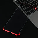 Ultra-Thin Angular Frame Magnetic Absorption Double-Sided Tempered Glass Shell for iPhone XR(Red)