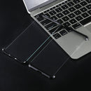 Ultra-Thin Angular Frame Magnetic Absorption Double-Sided Tempered Glass Shell for iPhone XS Max (Black)