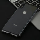 Ultra-Thin Angular Frame Magnetic Absorption Double-Sided Tempered Glass Shell for iPhone XS Max (Black)