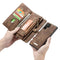 CaseMe-008 Detachable Multifunctional Horizontal Flip Leather Case with Card Slot & Holder & Zipper Wallet & Photo Frame for Galaxy Note 10 Pro(Brown)