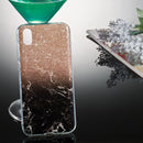 Coloured Drawing Pattern IMD Workmanship Soft TPU Protective Case For Huawei Y5 2019(Rose Gold Black Marble)