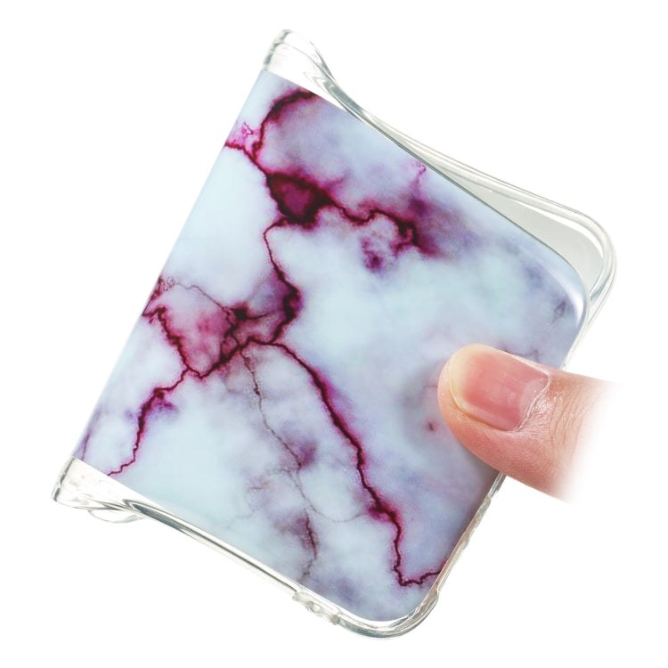 Coloured Drawing Pattern IMD Workmanship Soft TPU Protective Case For Huawei Y5 2019(Red Marble)